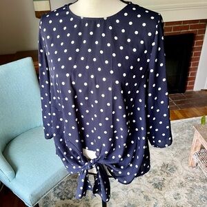 Banana Republic | Front Tie Blouse